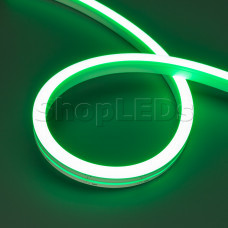 Лента герметичная MOONLIGHT-SIDE-A140-12x17mm 24V Green (8 W/m, IP67, 2835, 5m, wire x1) (Arlight, 8 Вт/м, IP67)