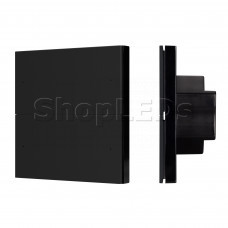 INTELLIGENT ARLIGHT Кнопочная панель SMART-DMX512-801-22-4G-4SC-DIM-IN Black (230V, 2.4G) (IARL, IP20 Пластик, 5 лет)